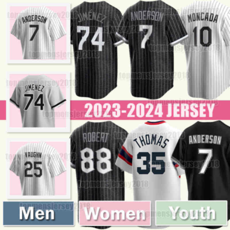 88 Luis Robert Jersey Tim Anderson Eloy Jimenez Chicago Baseball Bo Jackson White Sox Yoan Moncada Frank Thomas Dylan Cease Adam Engel Jonathan Stiever Jimmy Lambert, Men jersey(b w)
88 Luis Robert Jersey Tim Anderson Eloy Jimenez Chicago Baseball Bo Jackson White Sox Yoan Moncada Frank Thomas Dylan Cease Adam Engel Jonathan Stiever Jimmy Lambert, Men jersey(b w)