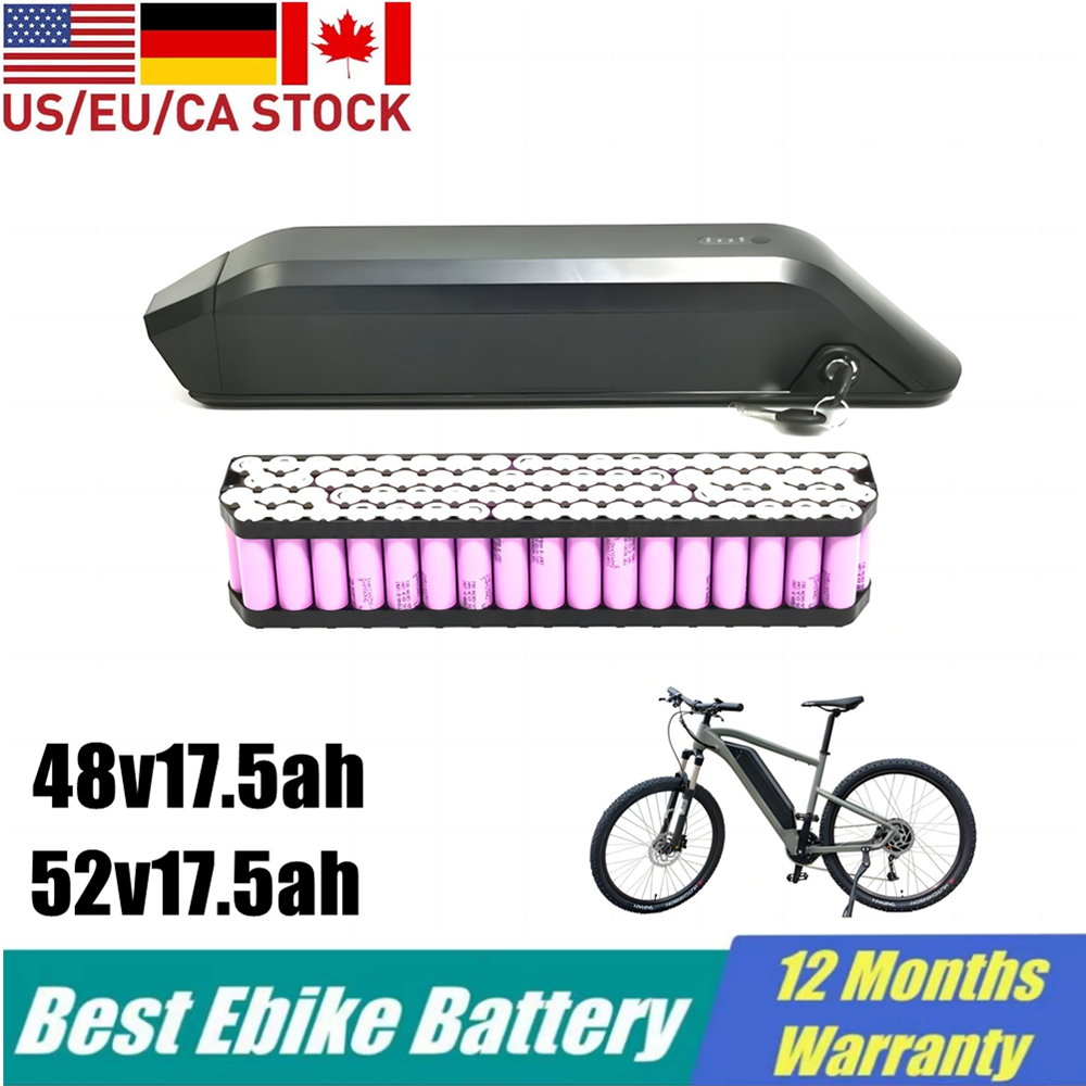 

Himiway Electric Bicycle Battery 48v 17.5ah Reention Kirin Battery 52v Side Release Batteries Pack For 750w 1000w with charger suit MagiCycle ebike