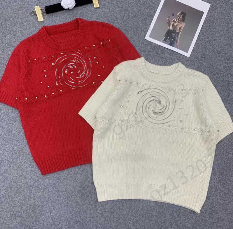 Womens Sweaters Rhinestone Logo Decoration Crew Neck Pullover Knitted Sweater Off Shoulders Long Sleeves Short Knitwear Women Clothing 2 Colors 1970
Womens Sweaters Rhinestone Logo Decoration Crew Neck Pullover Knitted Sweater Off Shoulders Long Sleeves Short Knitwear Women Clothing 2 Colors 1970