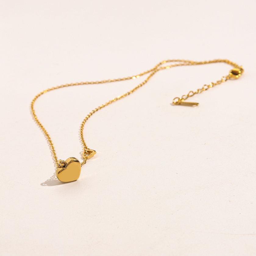 New Style Designer Womens Necklaces Choker Chain 18K Gold Plated Stainless Steel Necklaces Heart Pendant Wedding Jewelry Gift Accessories ZG1656
New Style Designer Womens Necklaces Choker Chain 18K Gold Plated Stainless Steel Necklaces Heart Pendant Wedding Jewelry Gift Accessories ZG1656