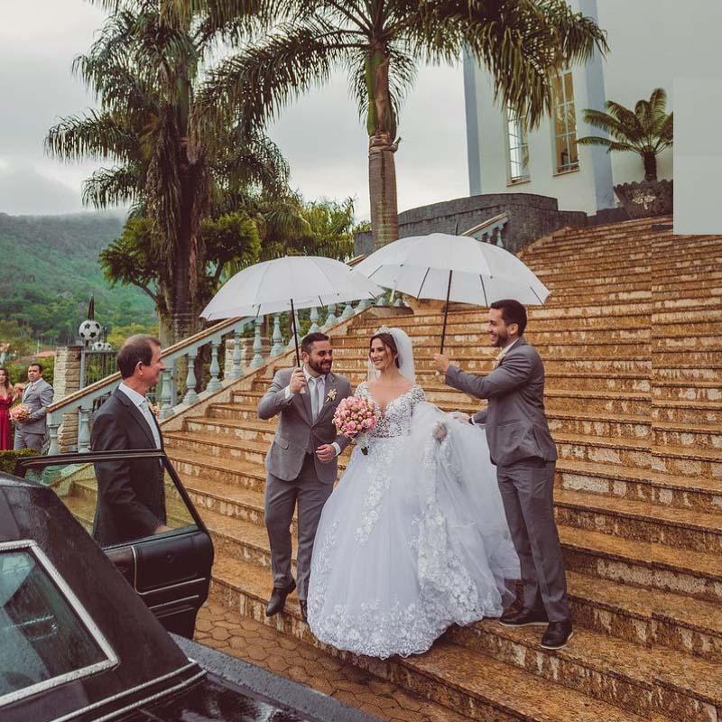 2023 Ball Gown Wedding Dresses Formal Bridal Gowns A Line Country Bohemia Beach Jewel Neck Illusion Long Sleeves Lace Appliques Crystal Beads Flowers 