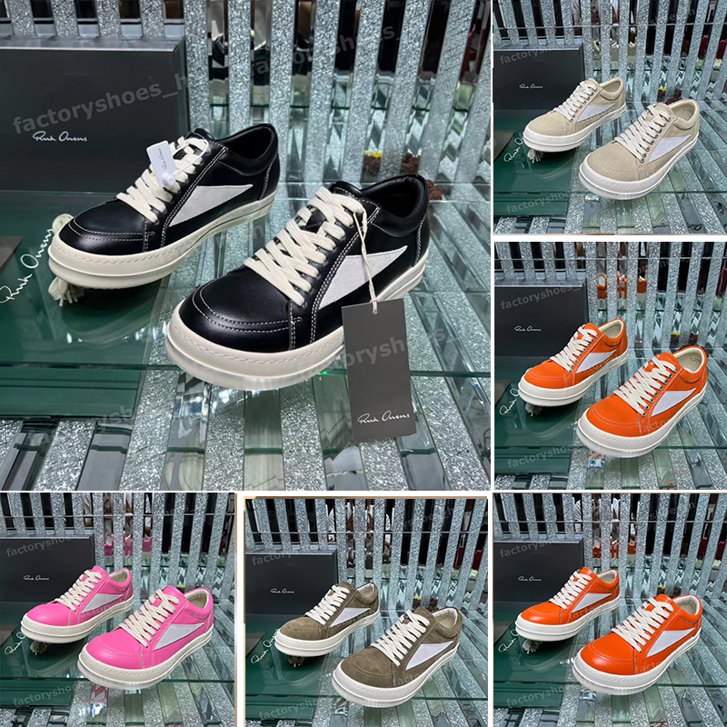 Shoes Men Canvas Women Rick Sneakers Genuine Leather Trainers Low Top Owen Sneaker Black Lace-Up Trainer Fashion Platform Canvas Shoe Big Size 35-47, Color2
Shoes Men Canvas Women Rick Sneakers Genuine Leather Trainers Low Top Owen Sneaker Black Lace-Up Trainer Fashion Platform Canvas Shoe Big Size 35-47, Color2