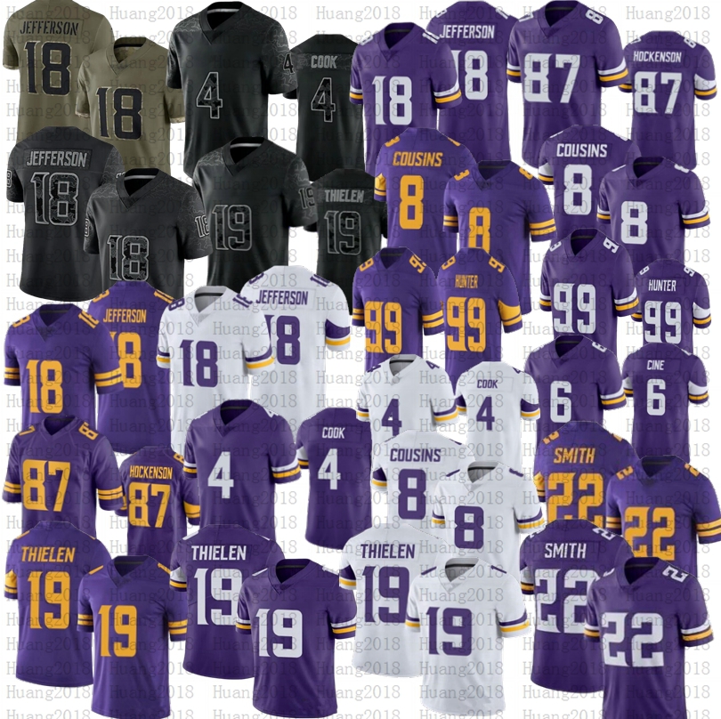 TJ Hockenson Dalvin Cook Justin Jefferson Football Jersey Adam Thielen Harrison Smith Danielle Hunter Kirk Cousins Randy Moss Lewis Cine, Youth
TJ Hockenson Dalvin Cook Justin Jefferson Football Jersey Adam Thielen Harrison Smith Danielle Hunter Kirk Cousins Randy Moss Lewis Cine, Youth