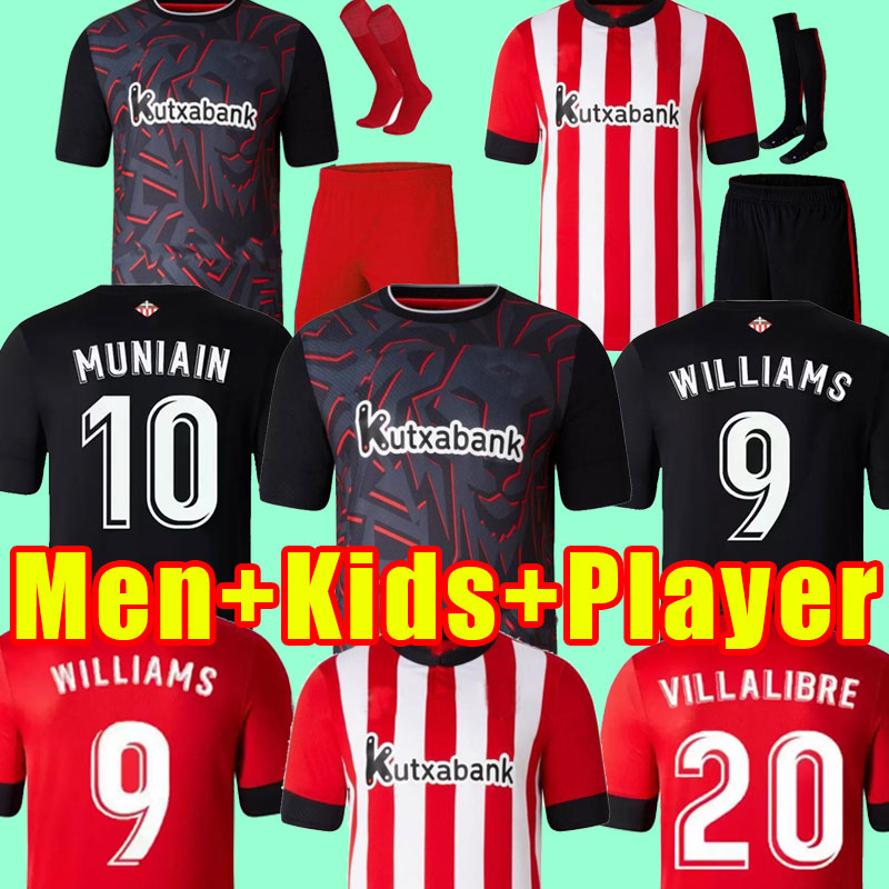 22 23 Club Bilbao Soccer Jerseys BERENGUER 2022 2023 MUNIAIN Athletic WILLIAMS Football shirt RAUL GARCIA VILLALIBRE camiseta Sancet UNAI SIMON away fans player
22 23 Club Bilbao Soccer Jerseys BERENGUER 2022 2023 MUNIAIN Athletic WILLIAMS Football shirt RAUL GARCIA VILLALIBRE camiseta Sancet UNAI SIMON away fans player