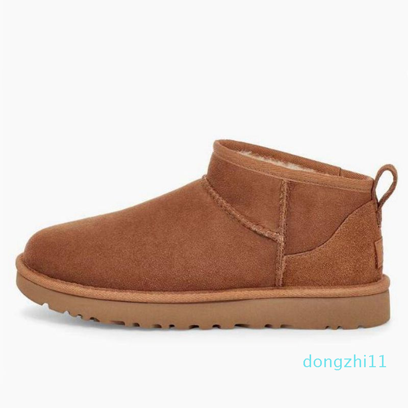 Boots Designer Women Australia Boots Mini Ankle Half Australian Boot Tazz Slippers Platform Chestnut Triple Black Grey Warm Winter Snow