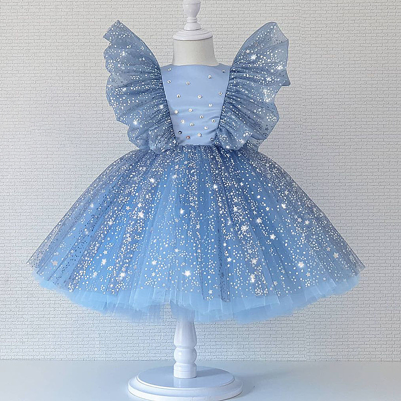 Baby Girl Tutu Party Gown Sequin Girls Dresses for Wedding 1- 5 Years Birthday Kids Clothes Princess Tulle Children Costume, Pink
Baby Girl Tutu Party Gown Sequin Girls Dresses for Wedding 1- 5 Years Birthday Kids Clothes Princess Tulle Children Costume, Pink