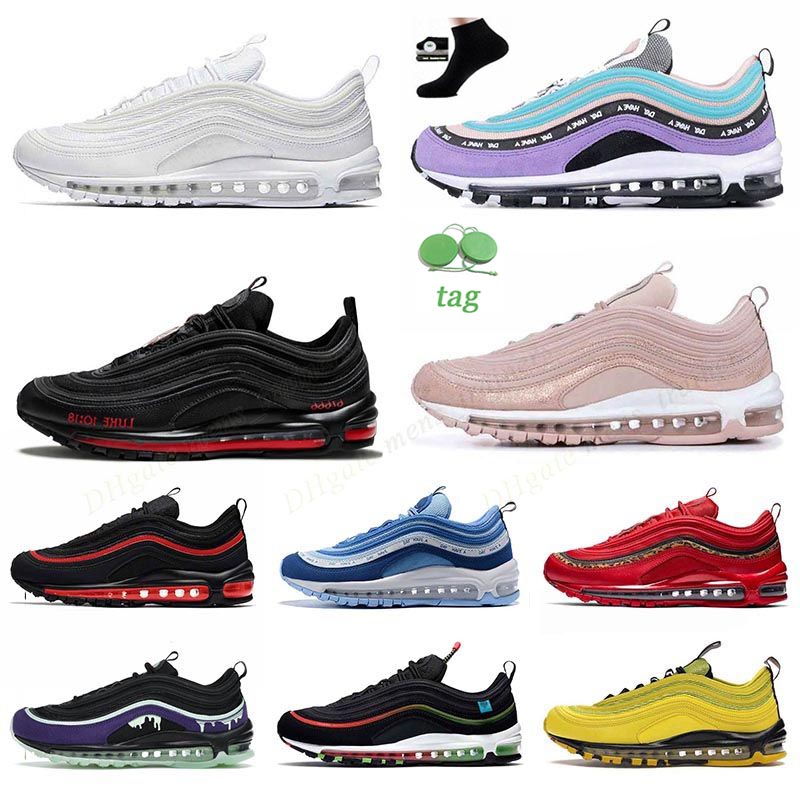original 97 97s Running Shoes A08 36-45 Satan-1 Triple White Pink White Have a day Purple Midnight Navy Reflective Bred Mens Womens Sneakers Eur 36-45 Coat Trainer, A05 36-45 black metallic gold
original 97 97s Running Shoes A08 36-45 Satan-1 Triple White Pink White Have a day Purple Midnight Navy Reflective Bred Mens Womens Sneakers Eur 36-45 Coat Trainer, A05 36-45 black metallic gold