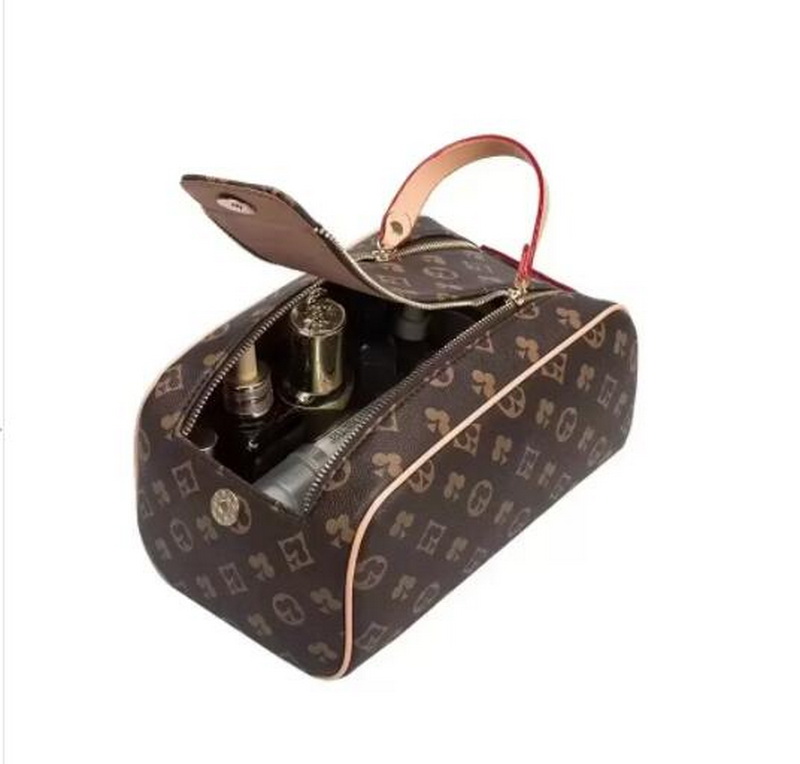 Hig quality Men And Women travelling large capacity Brown Wash Bag wallet Cosmetic Toilet Pouch Beauty Makeup Case Pochette Double Zippy Kits Shopping bags, 26x15x20 cm
Hig quality Men And Women travelling large capacity Brown Wash Bag wallet Cosmetic Toilet Pouch Beauty Makeup Case Pochette Double Zippy Kits Shopping bags, 26x15x20 cm
