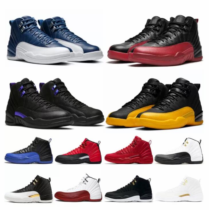 Men Basketball Shoes Travis X Designer Shoe 12 Houston Oilers 12s Cactus Jack Pure Money Raptors Cement Black Cat Bred Motosports size 36-49