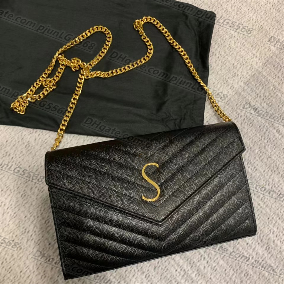 Leather clutch for women Evening Bags fashion chain purse lady shoulder bag handbag presbyopic mini package messenger bag card holder purse, Caviar leather
Leather clutch for women Evening Bags fashion chain purse lady shoulder bag handbag presbyopic mini package messenger bag card holder purse, Caviar leather