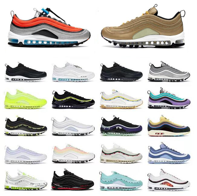 Classic 97 Sean Wotherspoon 97s Mens Running Shoes Vapores Triple White Black Golf NRG Lucky And Good MSCHF X INRI Jesus Celestial Men Women Trainer Sneakers S05, 15
Classic 97 Sean Wotherspoon 97s Mens Running Shoes Vapores Triple White Black Golf NRG Lucky And Good MSCHF X INRI Jesus Celestial Men Women Trainer Sneakers S05, 15