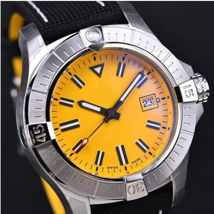 2023 U1 Top-grade AAA Breit Avenger Mechanical Watch 44MM Blackbird Reconnaissance Plane Men's Fashion Trend Waterproof Busin2349, 50m waterproof
2023 U1 Top-grade AAA Breit Avenger Mechanical Watch 44MM Blackbird Reconnaissance Plane Men's Fashion Trend Waterproof Busin2349, 50m waterproof