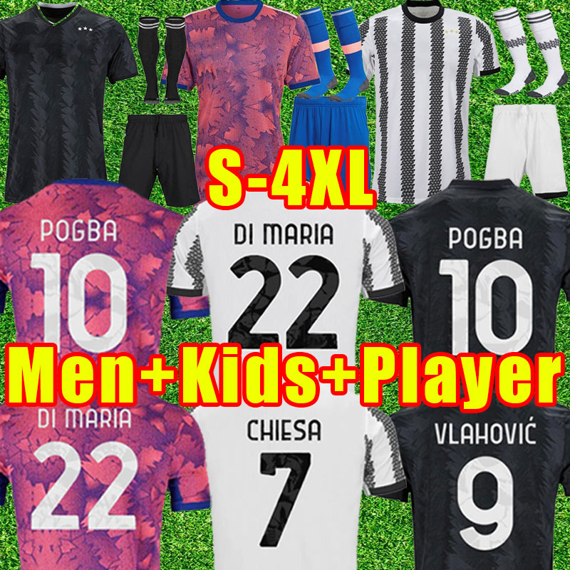 22 23 VLAHOVIC CHIESA MILIK soccer jerseys 2022 2023 POGBA men kids kit set BONUCCI football shirts kit MCKENNIE DI MARIA uniform JuVeNtus fans player version 3xl, Away
22 23 VLAHOVIC CHIESA MILIK soccer jerseys 2022 2023 POGBA men kids kit set BONUCCI football shirts kit MCKENNIE DI MARIA uniform JuVeNtus fans player version 3xl, Away