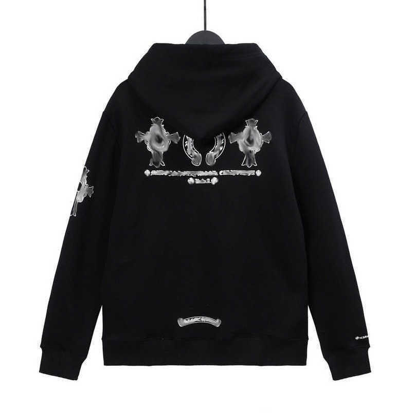Jackets Mens Fashion Luxury Sweatshirts Designer Hoodies Men Women Zipper Cross Scroll Simple Hooded Sweater Pullover Hoodie Casual Tops Coat Jacket O6q9, 21
Jackets Mens Fashion Luxury Sweatshirts Designer Hoodies Men Women Zipper Cross Scroll Simple Hooded Sweater Pullover Hoodie Casual Tops Coat Jacket O6q9, 21