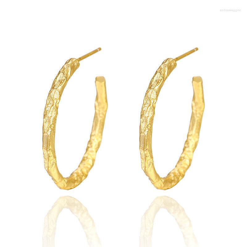Hoop Earrings Korean Niche Design Sterling Silver Tone Pleated Female INS Simple Style Fashion Sweet All-Match Jewelry
Hoop Earrings Korean Niche Design Sterling Silver Tone Pleated Female INS Simple Style Fashion Sweet All-Match Jewelry