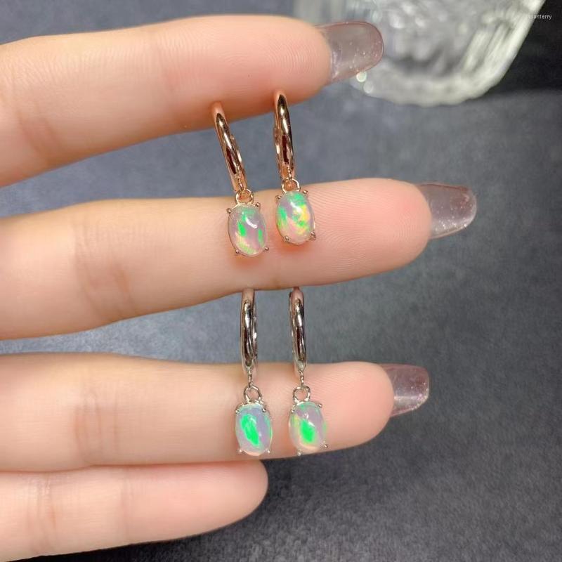 Hoop Earrings Classic Natural Opal 5x7mm Size Gemstone With Certificate Real 925 Silver Girl Gift
Hoop Earrings Classic Natural Opal 5x7mm Size Gemstone With Certificate Real 925 Silver Girl Gift