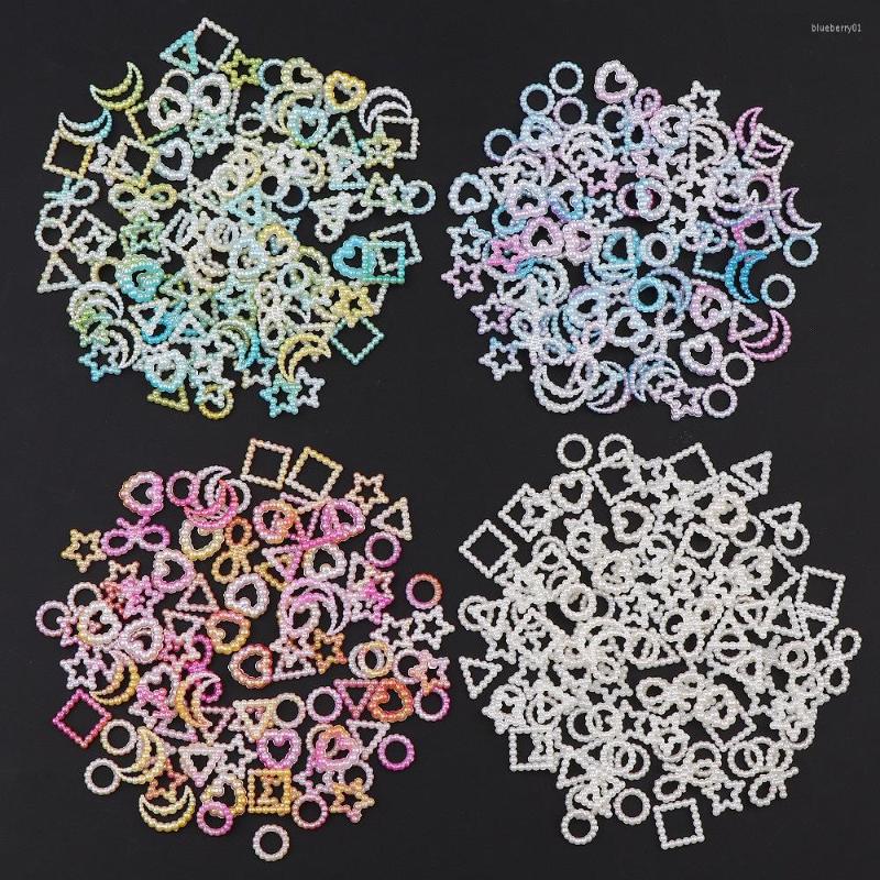 Nail Art Decorations 20g Charms ABS Hollow Pearls Glitter Rhinestones Bowknot/Heart/Moon/Butterfly For DIY Decoration Manicure Accessories
Nail Art Decorations 20g Charms ABS Hollow Pearls Glitter Rhinestones Bowknot/Heart/Moon/Butterfly For DIY Decoration Manicure Accessories