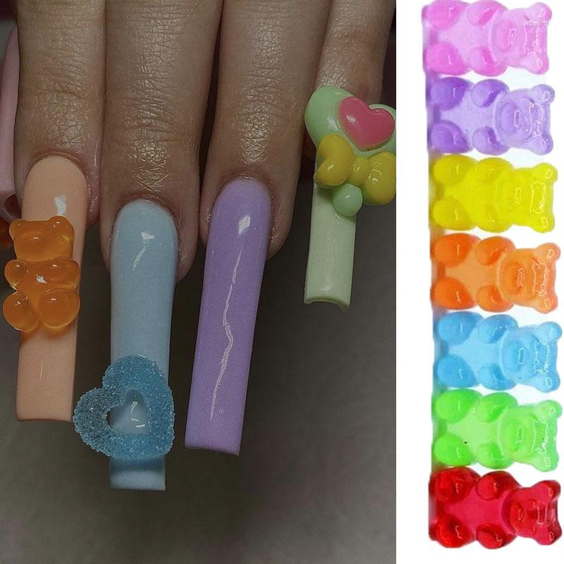 Nail Art Decorations 20pcs/bag Jelly Gummy Bear Nails Luxury 3D Rhinestones Decoration For Kawaii Press On Tips Manicure Accessories Tool
Nail Art Decorations 20pcs/bag Jelly Gummy Bear Nails Luxury 3D Rhinestones Decoration For Kawaii Press On Tips Manicure Accessories Tool