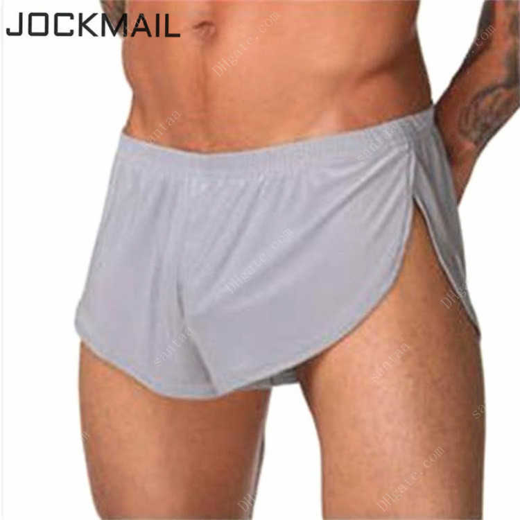 Underpant Jockmail Brand Men's Sexy Men Underwear Boxer Shorts Ice Silk Lounge Men Trunks Home Sleepwear Underpants Gay Underwear Panties, Auburn
Underpant Jockmail Brand Men's Sexy Men Underwear Boxer Shorts Ice Silk Lounge Men Trunks Home Sleepwear Underpants Gay Underwear Panties, Auburn