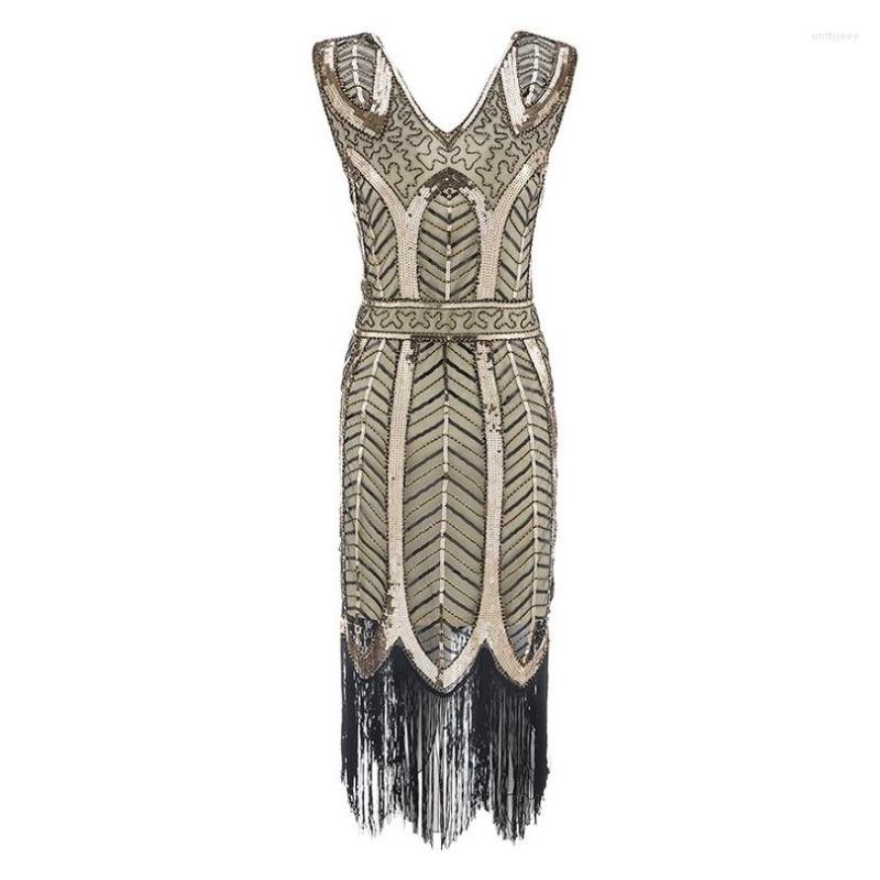 Casual Dresses Plus Size Women's Fashion 1920s Flapper Dress Vintage Great Gatsby Charleston Sequin Tassel 20s Party, Black gold
Casual Dresses Plus Size Women's Fashion 1920s Flapper Dress Vintage Great Gatsby Charleston Sequin Tassel 20s Party, Black gold