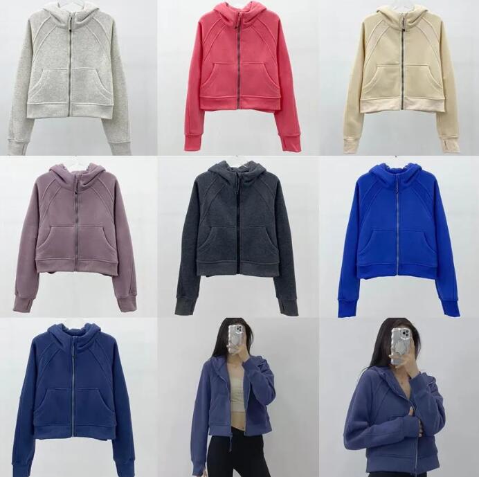 LU-98 Women Brushed Full Zip Hoodie Jacket Sportswear Yoga Outfits Hooded Workout Track Running Coat with Pockets Outdoor Fleeces Thumb Holes, Black
LU-98 Women Brushed Full Zip Hoodie Jacket Sportswear Yoga Outfits Hooded Workout Track Running Coat with Pockets Outdoor Fleeces Thumb Holes, Black