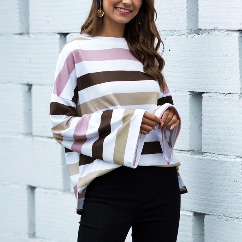 Women's T Shirts Quick Dry Active Tops Women Womens Color Block Striped Sweatshirt Crewneck Long Sleeve Loose Knit Shirt For, Blue
Women's T Shirts Quick Dry Active Tops Women Womens Color Block Striped Sweatshirt Crewneck Long Sleeve Loose Knit Shirt For, Blue