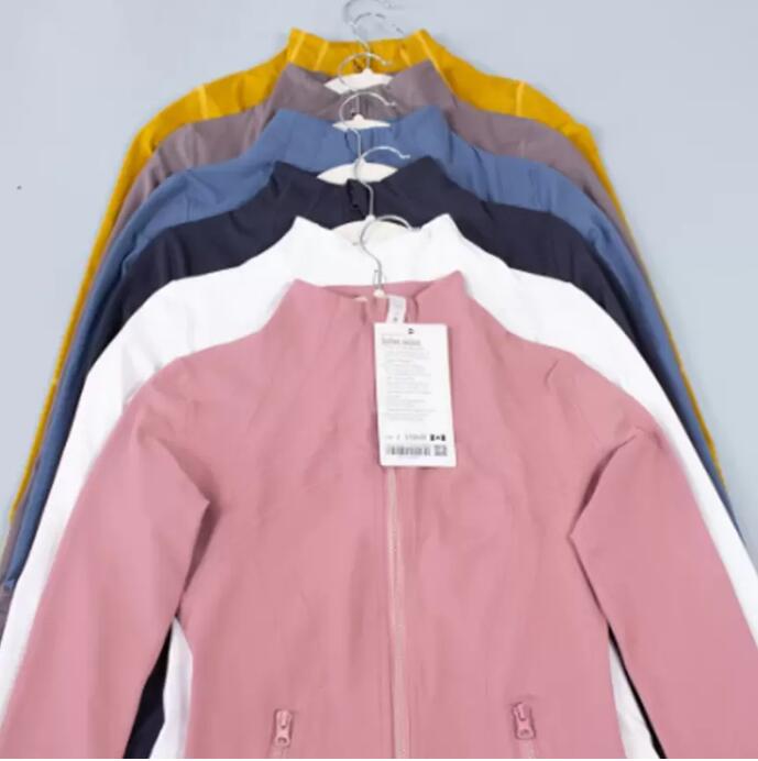Gym Jacket Define Yoga jackets Top Sweatshirt Woman Nylon Slim Stand Collar Fitness Sport Running Workout Coat Yogas Activewear with Logo lu, A007
Gym Jacket Define Yoga jackets Top Sweatshirt Woman Nylon Slim Stand Collar Fitness Sport Running Workout Coat Yogas Activewear with Logo lu, A007