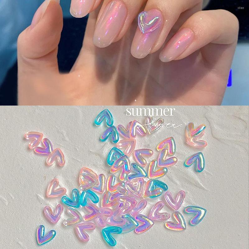 Nail Art Decorations 50PCS Korea Style Aurora Heart Shaped Love Jewelry 3D Decoration Charms Rhinestones Manicure Design Decors Strass
Nail Art Decorations 50PCS Korea Style Aurora Heart Shaped Love Jewelry 3D Decoration Charms Rhinestones Manicure Design Decors Strass
