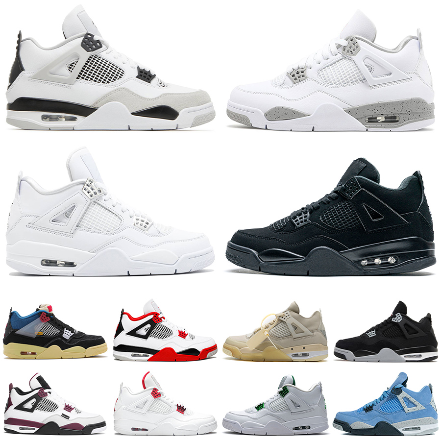 Jumpman 4s Military Black Cat 4 Basketball Shoes Canvas Pure Money University Blue Fire Red Cement Green Midnight Navy Metallic White Oreo Purple Bred Sneakers, Color-29
Jumpman 4s Military Black Cat 4 Basketball Shoes Canvas Pure Money University Blue Fire Red Cement Green Midnight Navy Metallic White Oreo Purple Bred Sneakers, Color-29