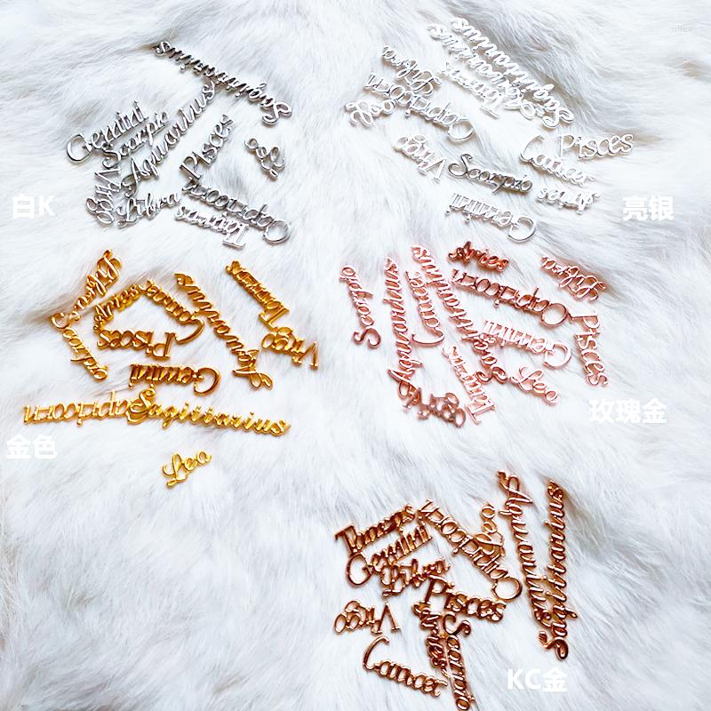 Nail Art Decorations 12 Constellation Shape Metal Charms-Constellation Letter Myth Charms Zodiac 3D English Long Nails Alloy Decoration
Nail Art Decorations 12 Constellation Shape Metal Charms-Constellation Letter Myth Charms Zodiac 3D English Long Nails Alloy Decoration