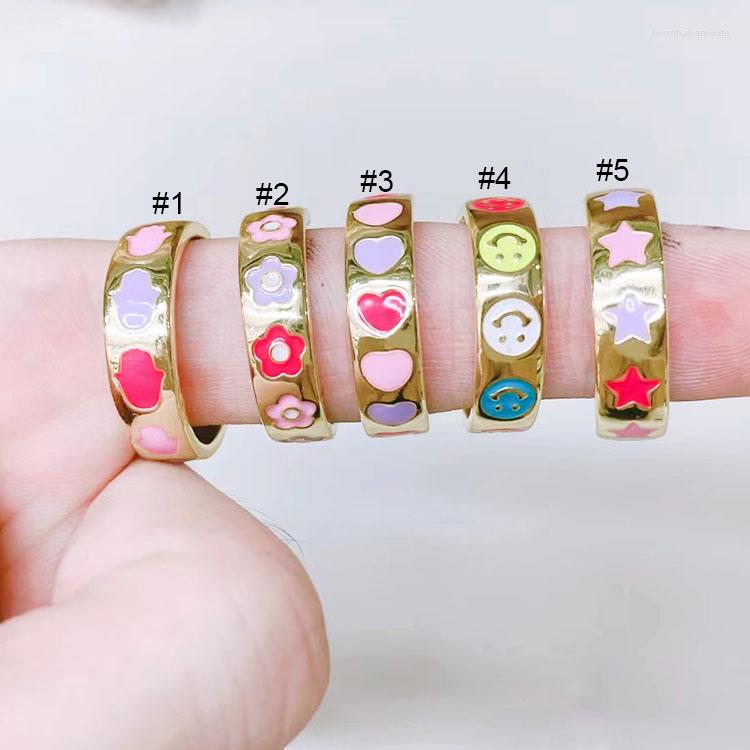 Hoop Earrings 10 Pairs Metal Enamel Colored Ear Wear Smile Star Love Flower Hoops Earring Gifts For Women
Hoop Earrings 10 Pairs Metal Enamel Colored Ear Wear Smile Star Love Flower Hoops Earring Gifts For Women