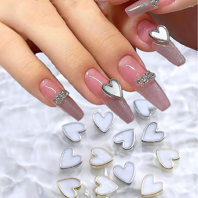 Nail Art Decorations 10pcs Silver/Gold Metallic Charms Shell Rhinesstones Designer Luxury Supplies 3D Charm DIY Tips Manicure
Nail Art Decorations 10pcs Silver/Gold Metallic Charms Shell Rhinesstones Designer Luxury Supplies 3D Charm DIY Tips Manicure
