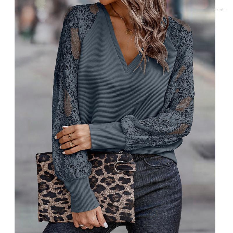 Women' T Shirts Women' Knitwear V Neck Lace Loose Casual Autumn Winter 2022 Top For Women Y2k Shirt, Black
Women' T Shirts Women' Knitwear V Neck Lace Loose Casual Autumn Winter 2022 Top For Women Y2k Shirt, Black
