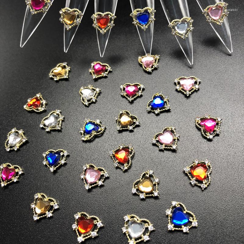 Nail Art Decorations 10PCS Glass Luxury Rhinestone Gems Hollow Hearts Glitter Charms Studs For DIY Diamond 11mm 10mm
Nail Art Decorations 10PCS Glass Luxury Rhinestone Gems Hollow Hearts Glitter Charms Studs For DIY Diamond 11mm 10mm