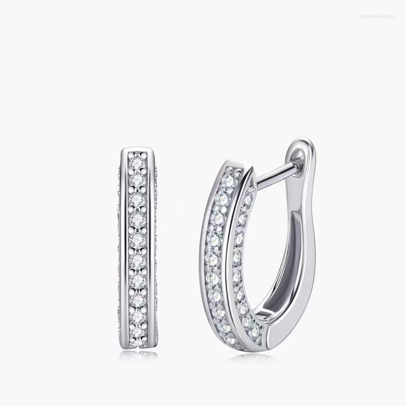 Hoop Earrings S925 Silver 0.46ct Moissanite Huggie Women Jewelry D Color VVS Diamond Circle Pass Gift
Hoop Earrings S925 Silver 0.46ct Moissanite Huggie Women Jewelry D Color VVS Diamond Circle Pass Gift
