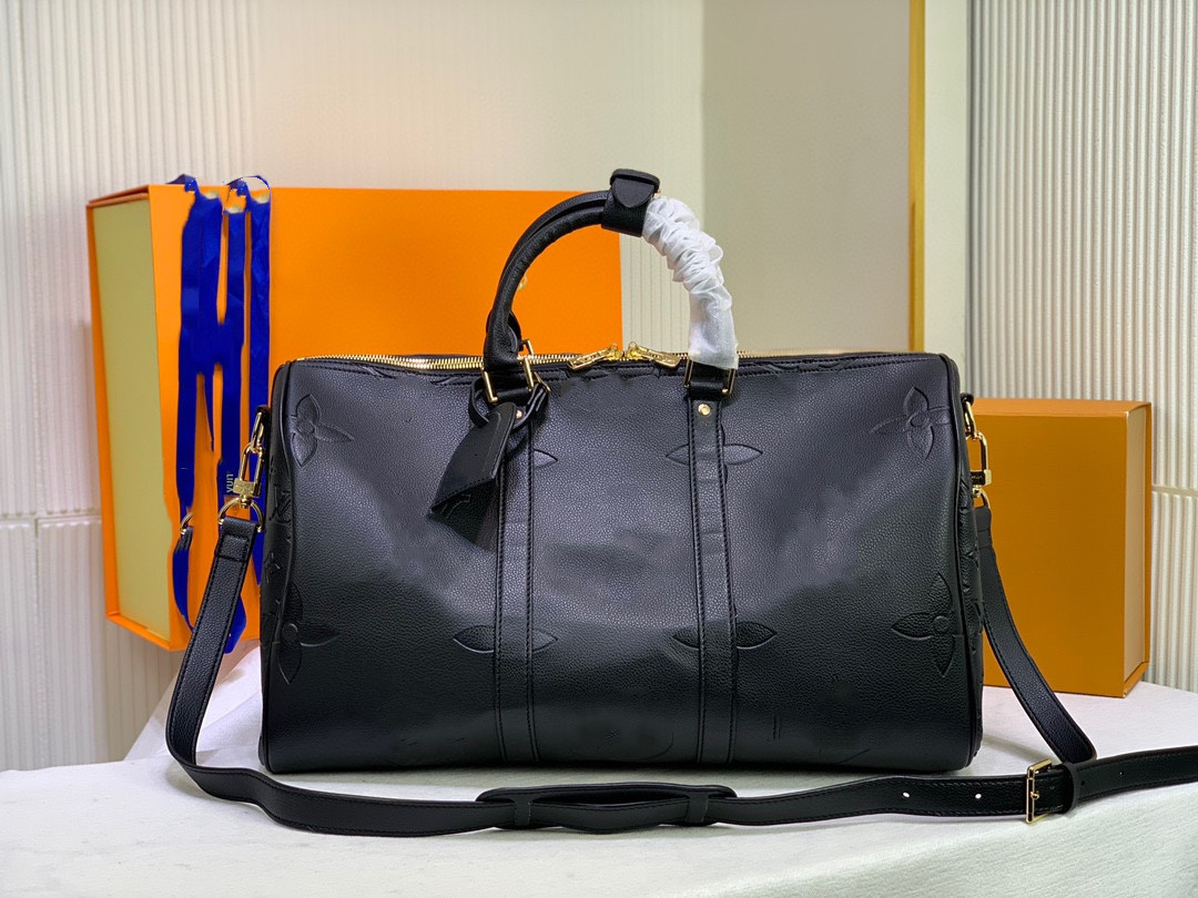 Duffel Bags Luxurys Designer ON ALL BANDOULIERE 55 50 45 CM Women Travel Bag Fashion Men Classic Leather Sport Outdoor Packs Soft Sided Suitcase Luggage keepall
Duffel Bags Luxurys Designer ON ALL BANDOULIERE 55 50 45 CM Women Travel Bag Fashion Men Classic Leather Sport Outdoor Packs Soft Sided Suitcase Luggage keepall