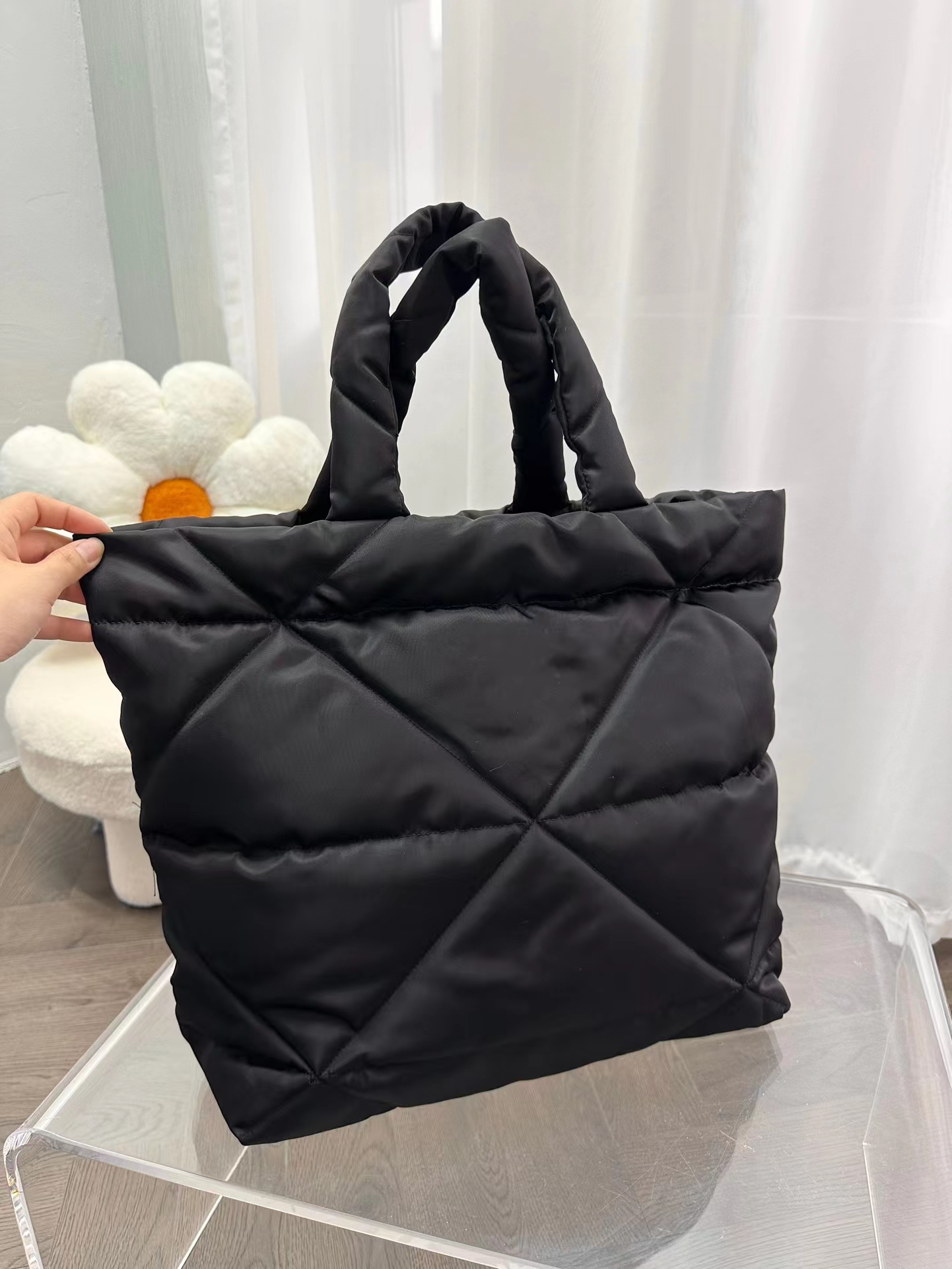 Luxury Wholesale P tote Designer Bags Women Triangle Label Waterproof Leisure Travel Shopping Bag Large Capacity Cotton Mommy totes Ladies Shoulder Bag Handbag, Blue
Luxury Wholesale P tote Designer Bags Women Triangle Label Waterproof Leisure Travel Shopping Bag Large Capacity Cotton Mommy totes Ladies Shoulder Bag Handbag, Blue