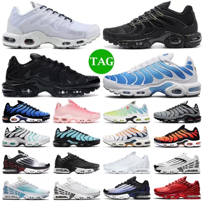 Designer men running shoes tn plus 3 Terrascape Triple Black white Atlanta Hyper Sky Blue Fury Jade Laser Wolf Grey mens trainers outdoor sports sneakers, 19
Designer men running shoes tn plus 3 Terrascape Triple Black white Atlanta Hyper Sky Blue Fury Jade Laser Wolf Grey mens trainers outdoor sports sneakers, 19