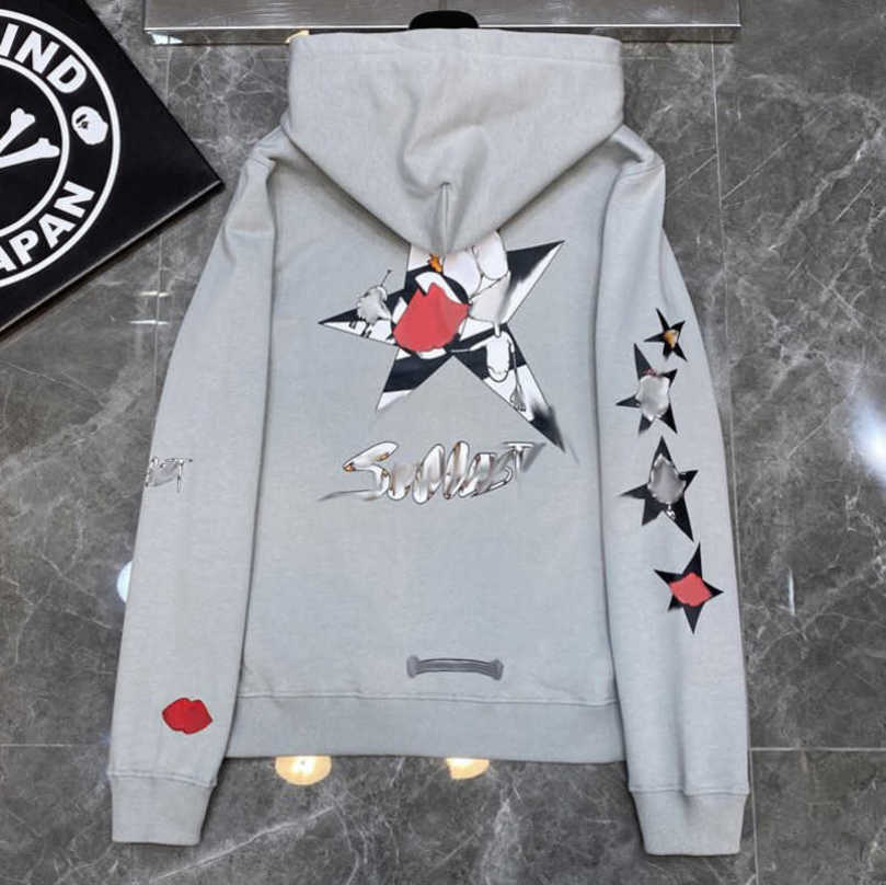 Fashion Men' Luxury Jackets Sweatshirts Men Women Classic Hoodies Zipper Hooded Sweater Designer Cross Pullover Sanskrit Hoodie Casual Tops Coat Jacket Nth0
Fashion Men' Luxury Jackets Sweatshirts Men Women Classic Hoodies Zipper Hooded Sweater Designer Cross Pullover Sanskrit Hoodie Casual Tops Coat Jacket Nth0
