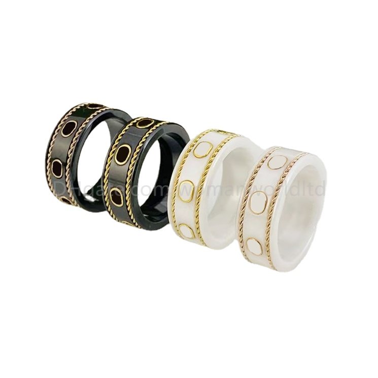 New Luxurys designers Letter ceramics Rings for Mens Womens Fashion Designer Extravagant Letters Couple Ring Jewelry Women men wedding High-quality
New Luxurys designers Letter ceramics Rings for Mens Womens Fashion Designer Extravagant Letters Couple Ring Jewelry Women men wedding High-quality