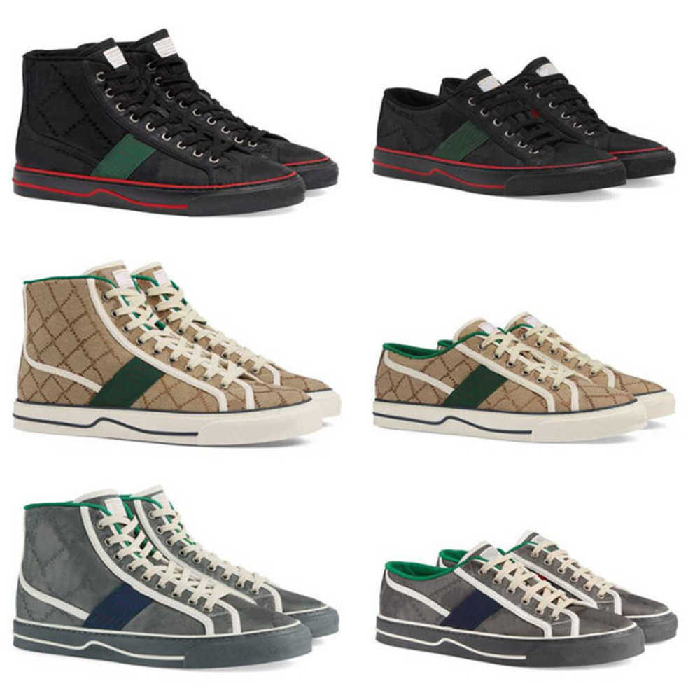 Tennis 1977 Canvas Casual Shoes Luxurys Designers Men Womens Shoe Italy Green And Red Web Stripe Rubber Sole Stretch Cotton Low Top Mens Sneakers With Box NO414, 17 low top
Tennis 1977 Canvas Casual Shoes Luxurys Designers Men Womens Shoe Italy Green And Red Web Stripe Rubber Sole Stretch Cotton Low Top Mens Sneakers With Box NO414, 17 low top