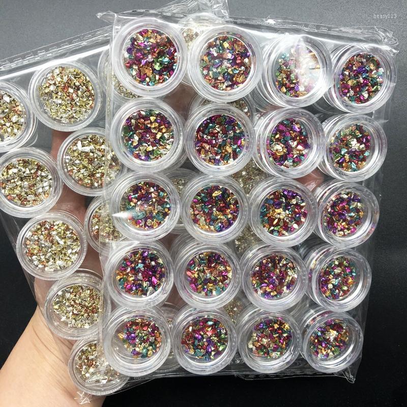Nail Art Decorations 20Bottle/Lot Glitter Design Shard Sand Stone Broken Colored Rock Mix Sizes Stones For Nails 3D Accessories
Nail Art Decorations 20Bottle/Lot Glitter Design Shard Sand Stone Broken Colored Rock Mix Sizes Stones For Nails 3D Accessories