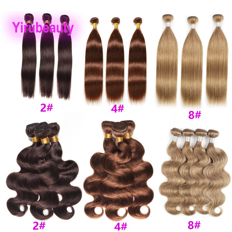 Brazilian Human Hair Double Wefts 2# 4# 8# Color Body Wave Silky Straight 10-32inch 3 Bundles Pure Color, 8# body wave
Brazilian Human Hair Double Wefts 2# 4# 8# Color Body Wave Silky Straight 10-32inch 3 Bundles Pure Color, 8# body wave