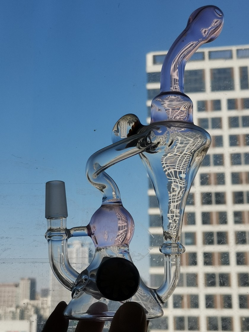 Glass Bongs Recycler Oil Rigs Hookahs Thick Glass Water Pipes Bent Type comb Perc Smoking Accessory 14mm joint bowl
Glass Bongs Recycler Oil Rigs Hookahs Thick Glass Water Pipes Bent Type comb Perc Smoking Accessory 14mm joint bowl