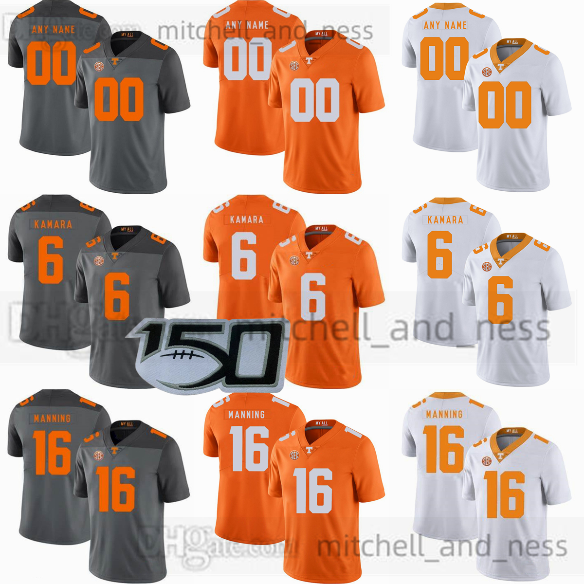 Custom -6XL NCAA Tennessee Volunteers Football Jersey 1 Jason Witten 11 Joshua Dobbs 16 Peyton Manning 6 Alvin Kamara 92 Reggie White 7 Joe Milton III men Youth women, Youth add 150th patch
Custom -6XL NCAA Tennessee Volunteers Football Jersey 1 Jason Witten 11 Joshua Dobbs 16 Peyton Manning 6 Alvin Kamara 92 Reggie White 7 Joe Milton III men Youth women, Youth add 150th patch