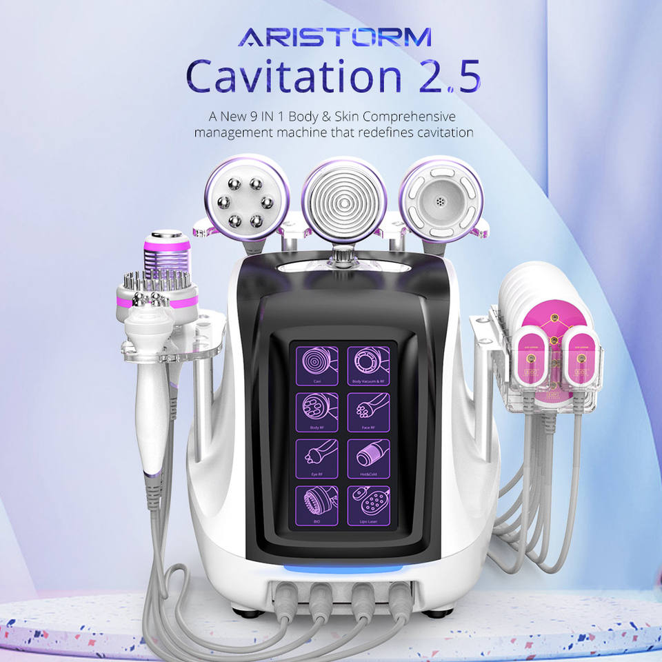 2023 Professional 40Khz Ultrasonic Cavitation Vacuum System Fat Cavitation Body Slimming RF Beauty Machine
2023 Professional 40Khz Ultrasonic Cavitation Vacuum System Fat Cavitation Body Slimming RF Beauty Machine