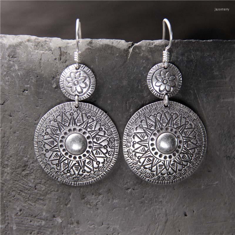 Hoop Earrings Real S925 Sterling Silver Women's Exaggerated With Retro National Style Exquisite Commemorative Gift Jewelry
Hoop Earrings Real S925 Sterling Silver Women's Exaggerated With Retro National Style Exquisite Commemorative Gift Jewelry