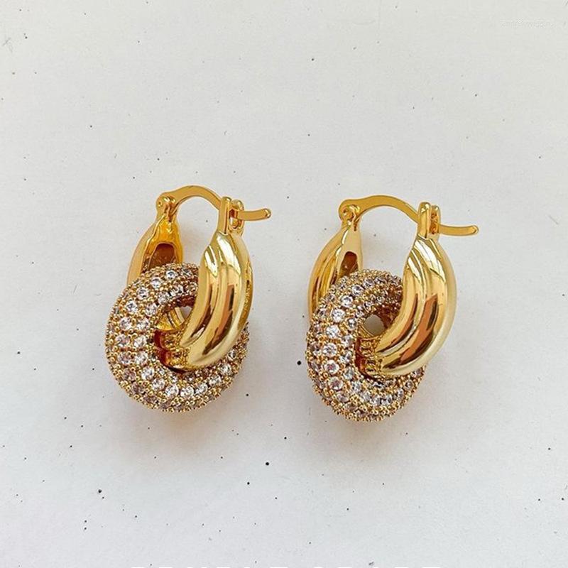 Hoop Earrings TKJ Fashion Personality Diamond Detachable Double Women's Cool Retro Versatile Stud Women
Hoop Earrings TKJ Fashion Personality Diamond Detachable Double Women's Cool Retro Versatile Stud Women