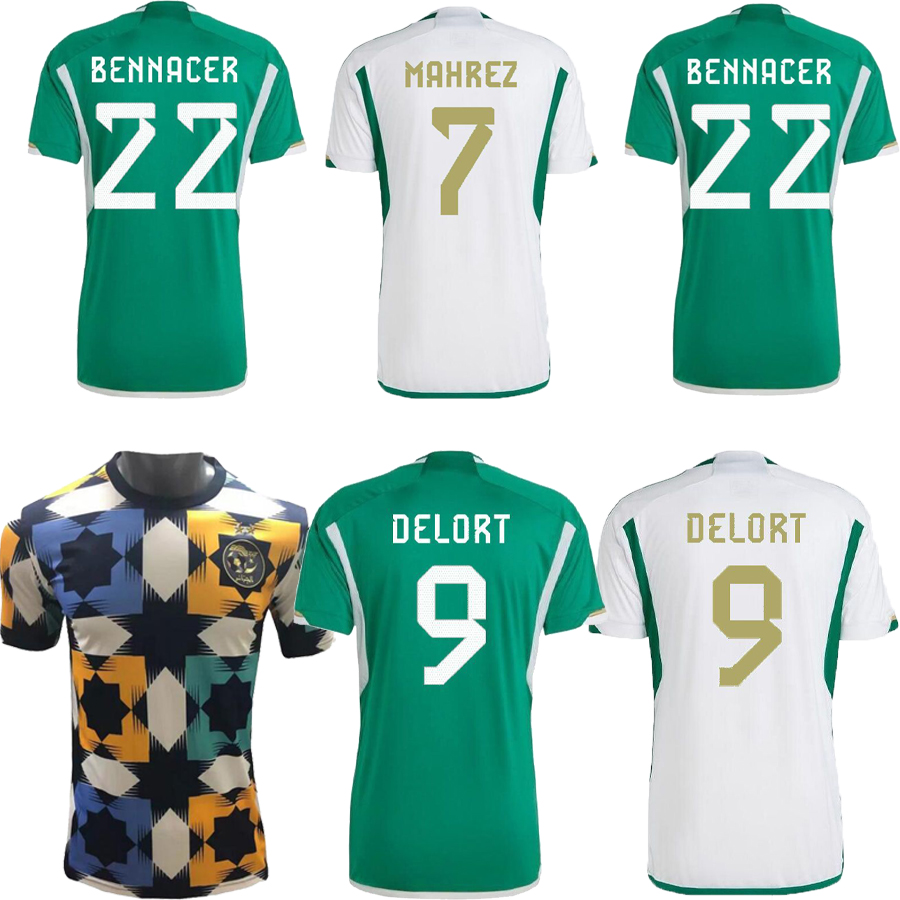 22 23 top Algerie soccer jerseys 2022 Fans MAHREZ BRAHIMI BENNACER Algeria special jersey men kids maillot de football shirts training uniforms, Multi
22 23 top Algerie soccer jerseys 2022 Fans MAHREZ BRAHIMI BENNACER Algeria special jersey men kids maillot de football shirts training uniforms, Multi