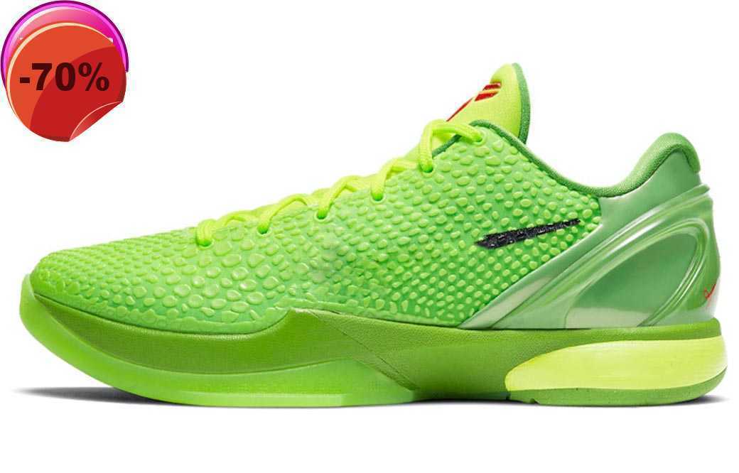 2023 Release Authentic Christmas 6 Protro Grinch Shoes Mamba Green Apple/volt-crimson-black Man Outdoor Sports Sneakers with Original Box, 12
2023 Release Authentic Christmas 6 Protro Grinch Shoes Mamba Green Apple/volt-crimson-black Man Outdoor Sports Sneakers with Original Box, 12